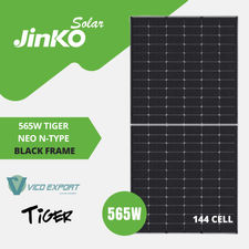 565w Jinko Solar Ntype 144 cells 31 unidades