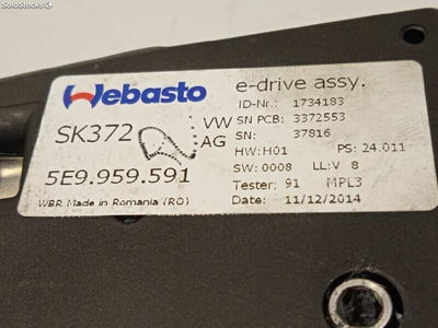 5926615 motor techo electrico / 5E9959591 / para skoda octavia combi (5E5) 2.0 t - Foto 5