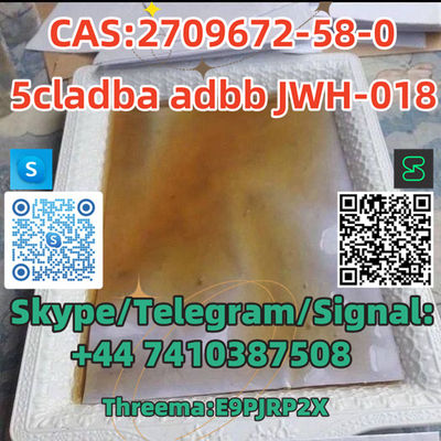 5cladba adbb JWH-018 CAS:2709672-58-0 Telegram/Signal/Skype： +44 7410387508 - Photo 3