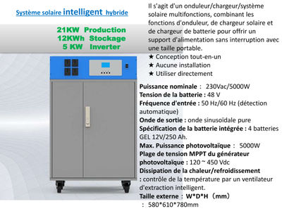 5KW - System solaire intelligent Hybride - Photo 2