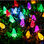 5M 50 LED String Light Waterproof Colorful C6 Bulbs Christmas decoration lights - Foto 3