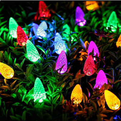 5M 50 LED String Light Waterproof Colorful C6 Bulbs Christmas decoration lights - Photo 2
