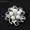5Pearls Alloy Flower Brooches - 1
