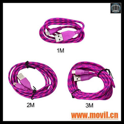 5V2A 1M cable micro del USB cable de carga adaptador para iphone 5 - Foto 4