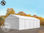 5x10m 2.6m Sides PVC Storage Tent / Shelter w. Groundbar, fire resistant white - 1