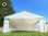 5x10m PVC Marquee / Party Tent, fire resistant white - Foto 3