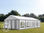 5x10m PVC Marquee / Party Tent w. Groundbar, grey-white - 1