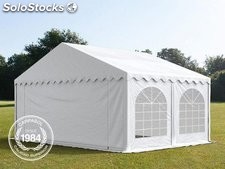 5x4m PVC Marquee / Party Tent w. Groundbar, white