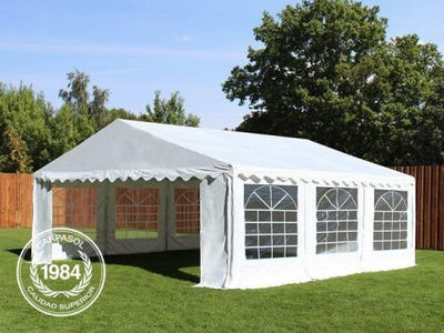5x4m PVC Marquee / Party Tent, white - Foto 2