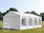 5x8m 2.6m Sides PVC Marquee / Party Tent w. Groundbar, white - 1