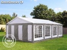 5x8m PE Marquee / Party Tent, grey-white