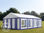 5x8m PVC Marquee / Party Tent, blue-white - 1