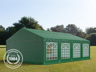 5x8m PVC Marquee / Party Tent, dark green