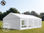 5x8m PVC Marquee / Party Tent, fire resistant white - 1