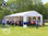 5x8m PVC Marquee / Party Tent w. Groundbar, fire resistant white - Foto 2