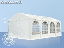 5x8m PVC Marquee / Party Tent w. Groundbar, white