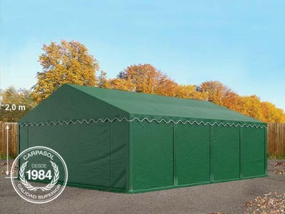5x8m PVC Storage Tent / Shelter, dark green