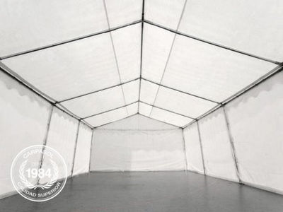 5x8m PVC Storage Tent / Shelter, dark green - Foto 2