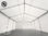 5x8m PVC Storage Tent / Shelter, fire resistant white - Foto 2