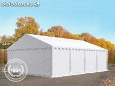 5x8m PVC Storage Tent / Shelter w. Groundbar, white