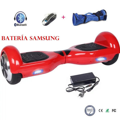 6.5 Patinete Eléctrico auto equilibrio Batería Samsung Bluetooth Scooter 2ruedas