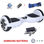 6.5 smart balance hoverboard elettrico scooter ruote skateboard bluetooth bianco - 1
