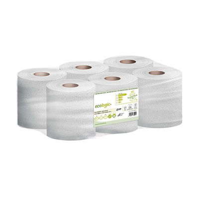 6 Bobinas de papel secamanos Reciclado HLJ288115GC