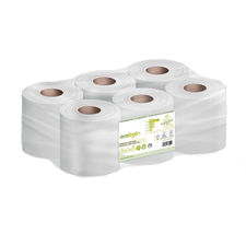 6 Bobinas de papel secamanos Reciclado HLJ288360GC