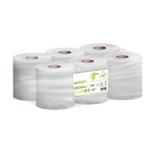 6 Bobinas de papel secamanos Reciclado HLJ288608GC