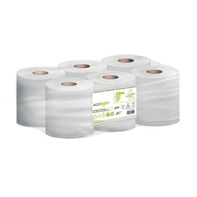 6 Bobinas de papel secamanos Reciclado HLJ888450GC
