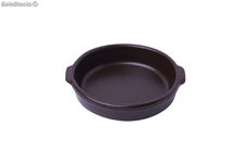 6 casseruole dritte in ceramica gres vulcano 12cm