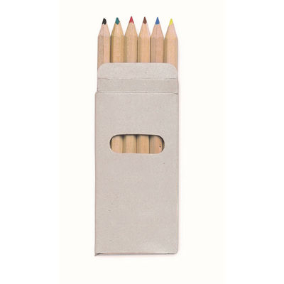 6 lápices de colores en caja KC2478-99