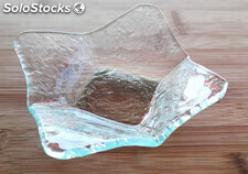 6 Platos 16x16 cm glass-spain