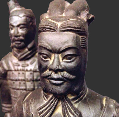 600 x Figurka z terakoty Chinski wojownik - Zdjęcie 3