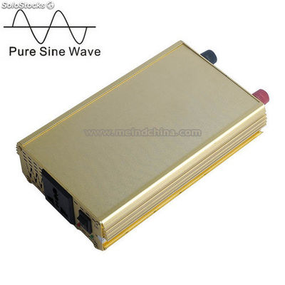 600W inversor de corriente onda senoidal pura convertidor AC solar cargador auto - Foto 5