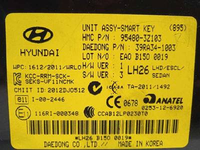 6316779 modulo electronico / 954803Z103 / para hyundai I40 Style - Foto 4