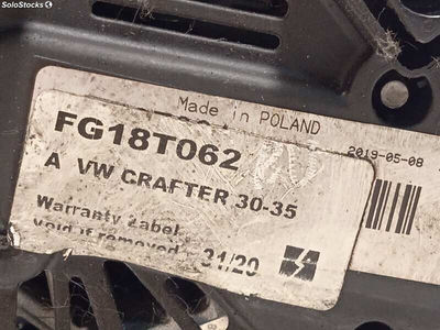 6397340 alternador / 03L903023P / FG18T062 / para volkswagen crafter combi (2E) - Foto 4