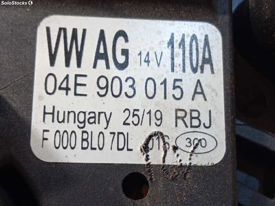 6444290 alternador / 04E903015A / F000BL07DL / para volkswagen golf vii lim. (bq - Foto 4