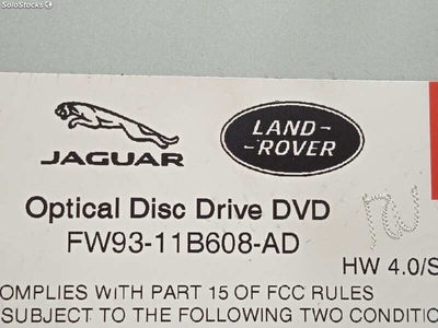 6484661 sistema DVD / FW9311B608AD / LR072088 / para land rover discovery sport - Foto 5