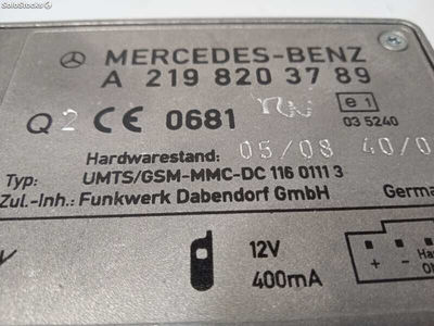 6534519 modulo electronico / A2198203789 / para mercedes clase cls (W219) 320 CD - Foto 4