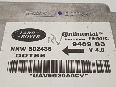 6751031 centralita airbag / NNW502436 / para land rover range rover sport V6 td - Foto 4