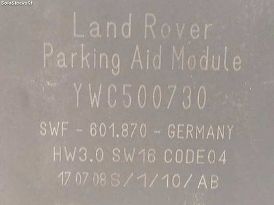 6754924 modulo electronico / YWC500730 / 7H2215K866AA / para land rover range ro - Foto 3