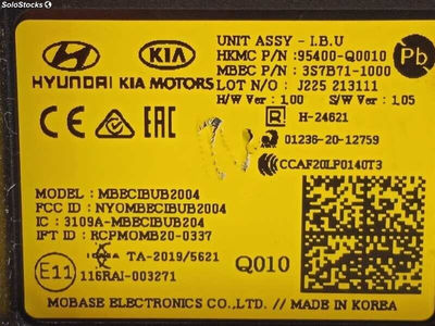 6954120 modulo electronico / 95400Q0010 / para hyundai I20´20 ( BC3/BI3DESDE 08/ - Foto 4
