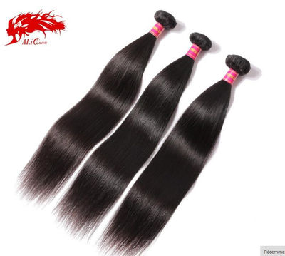 6A Brésilienne Vierge Droite Remy Cheveux 3 Pcs Lot 8 &amp;quot;~ 32&amp;quot; en Stock, Non Trans - Photo 2