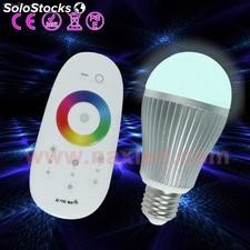 6w a19 rgb led Globe Bulbs, Dimmable, e27/e26/b22