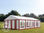 6x10m PVC Marquee / Party Tent w. Groundbar, red-white - 1