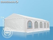 6x10m PVC Marquee / Party Tent w. Groundbar, white