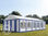 6x12m 2.6m Sides PVC Marquee / Party Tent w. Groundbar, blue-white - 1