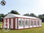 6x12m 2.6m Sides PVC Marquee / Party Tent w. Groundbar, fire resistant red-white - 1