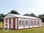6x12m 2.6m Sides PVC Marquee / Party Tent w. Groundbar, red-white - 1